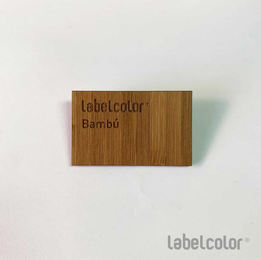 marcación en bambú