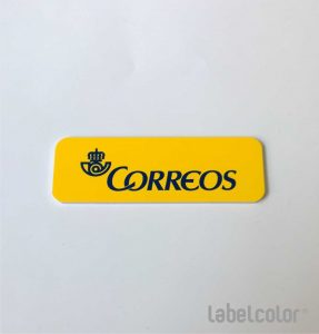 identificador personal amarillo