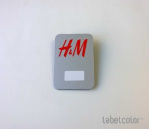 placa identificativa con logo